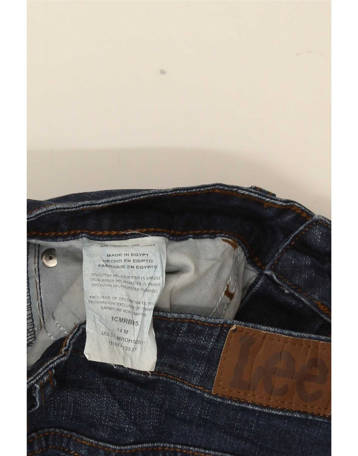 Pantaloncini di jeans Lee da bambino 13-14 anni W30 cotone blu