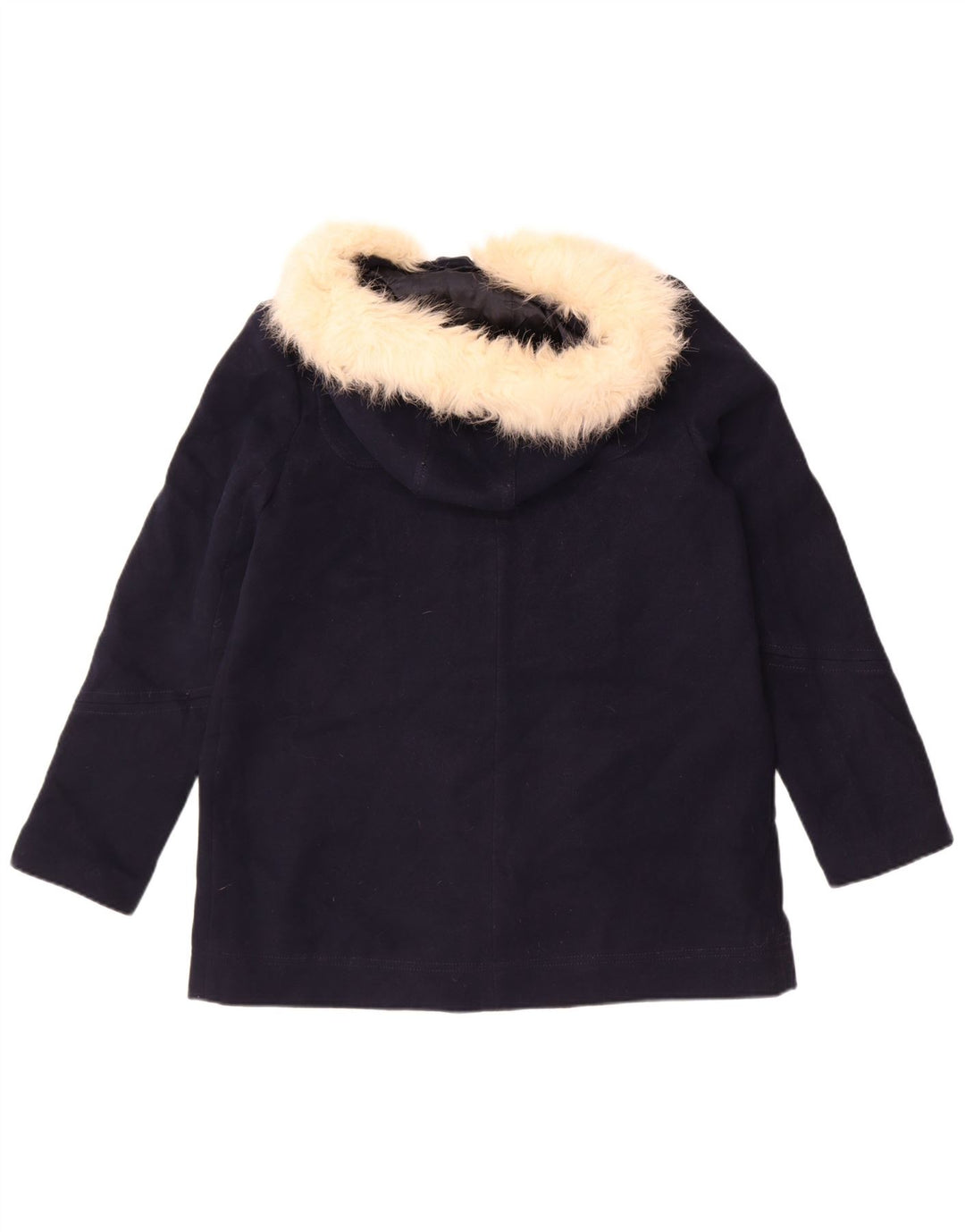 Topshop Giacca Parka oversize con cappuccio da donna UK 10 Small Blu Navy