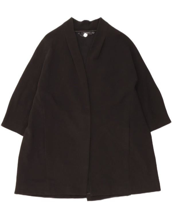 Cappotto oversize aperto da donna Marks & Spencer UK 18 XL Nero
