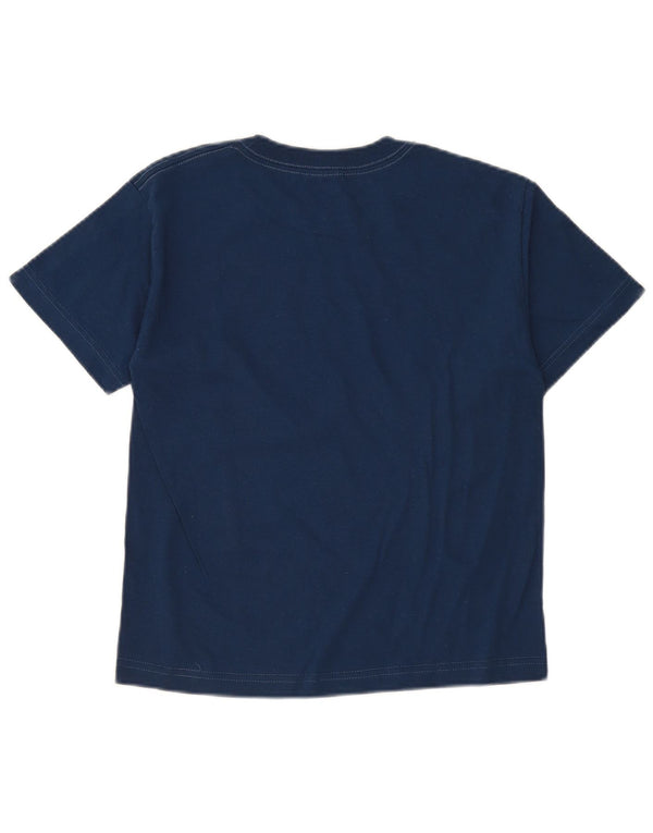 T-shirt grafica da donna Hard Rock Cafe Miami UK 12 medio blu navy