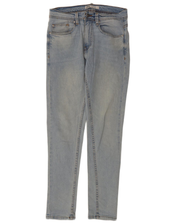 Jeans skinny da uomo Zara EU 40 medio W31 L32 blu