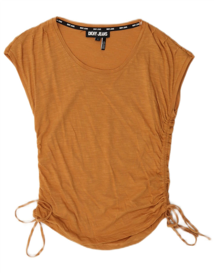 Camicetta da donna Dkny Top UK 10 piccola marrone screziata