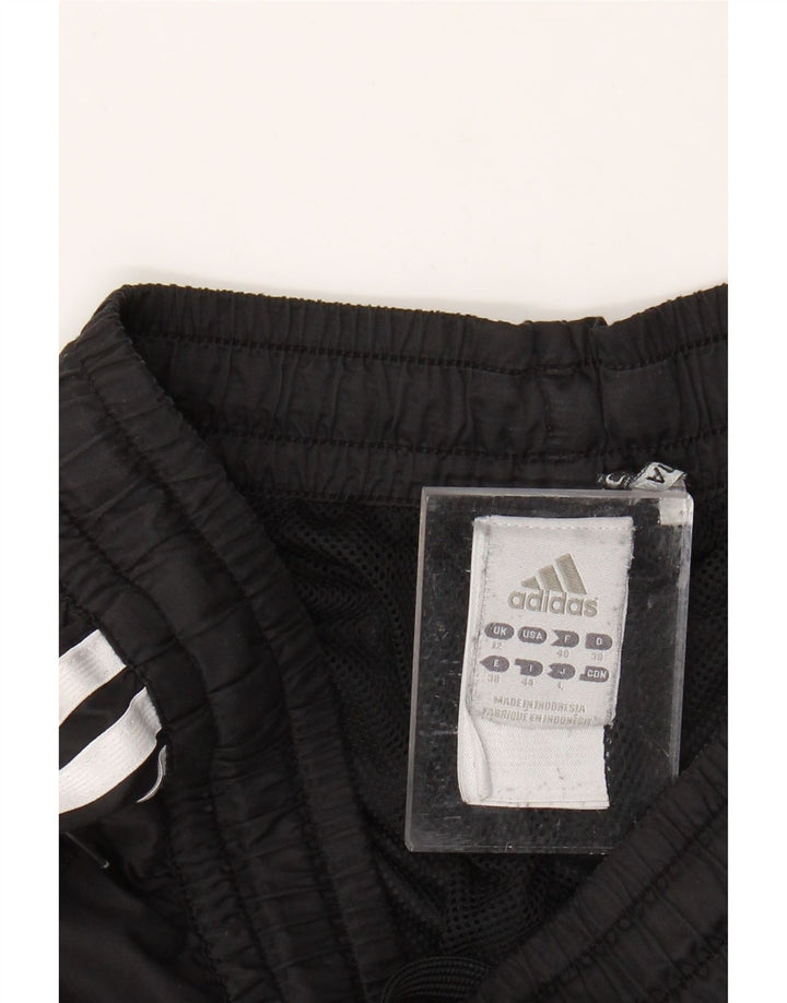 Pantaloni da tuta ADIDAS Climalite da donna UK 12 medio poliestere nero