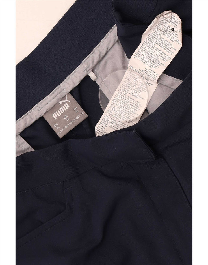 Pantaloncini casual da donna Puma XL W36 poliestere blu navy