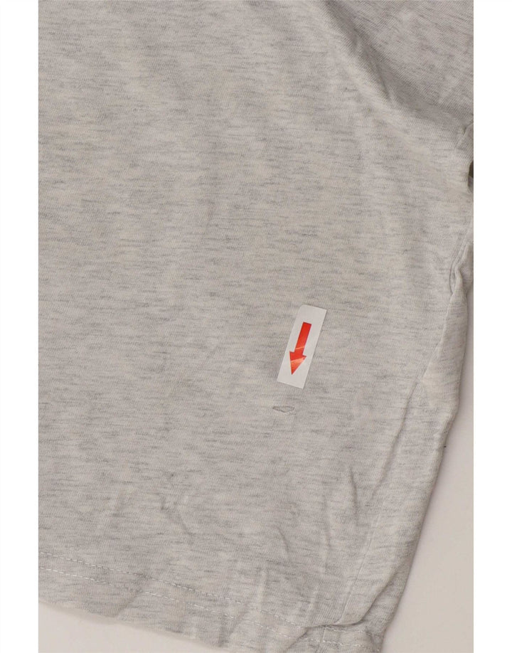 Carhartt Top da uomo a maniche lunghe in cotone chiazzato grigio grande