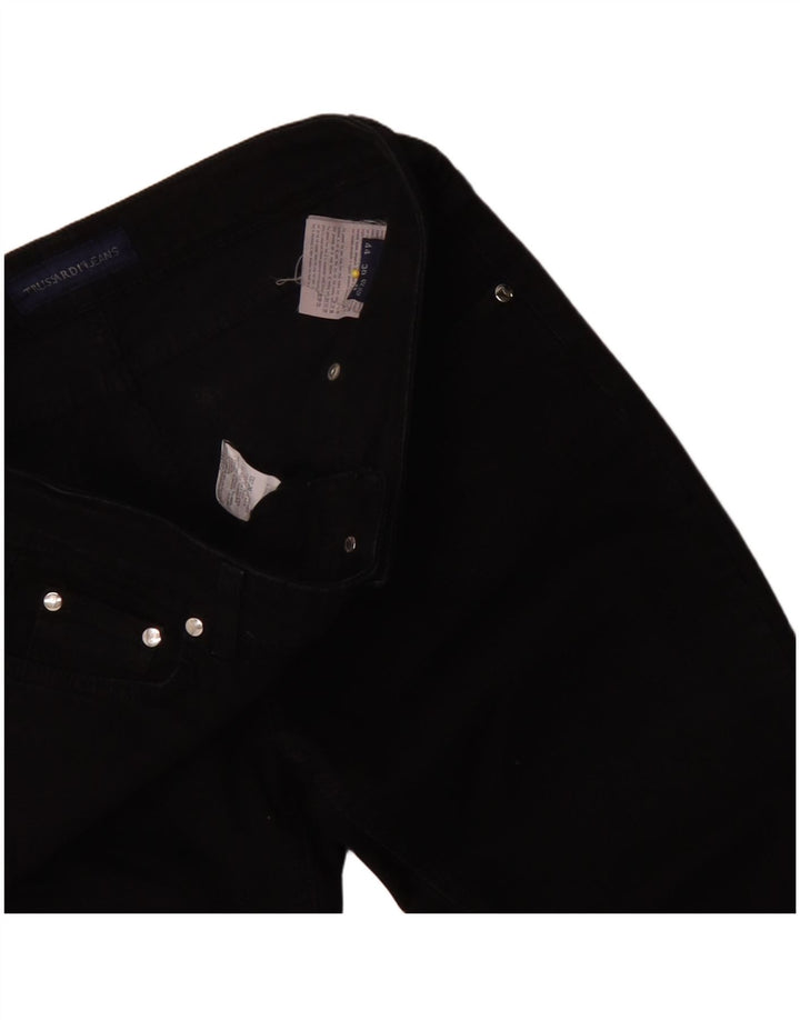 Jeans Slim Donna Trussardi W28 L28 Cotone Nero