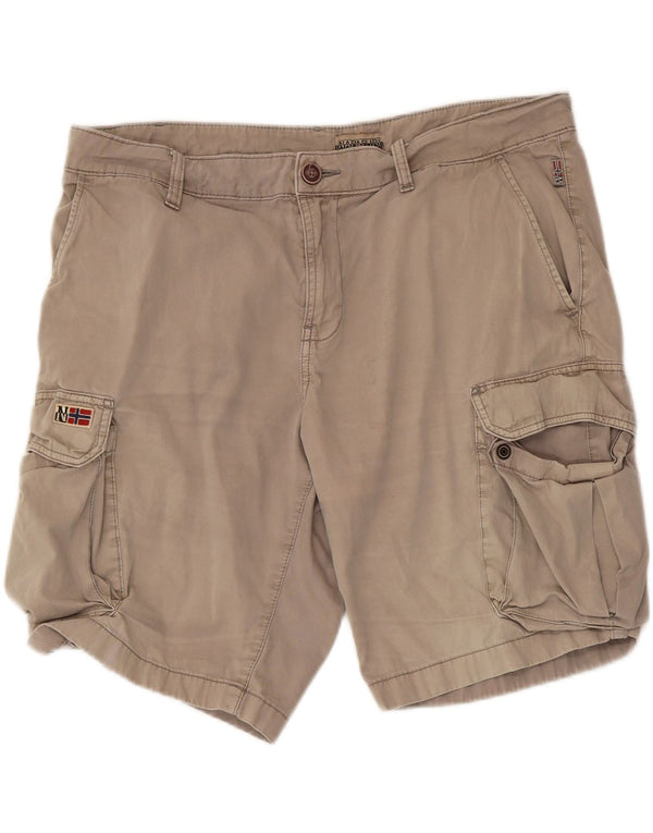 Pantaloncini cargo da uomo NAPAPIJRI W36 Large Beige
