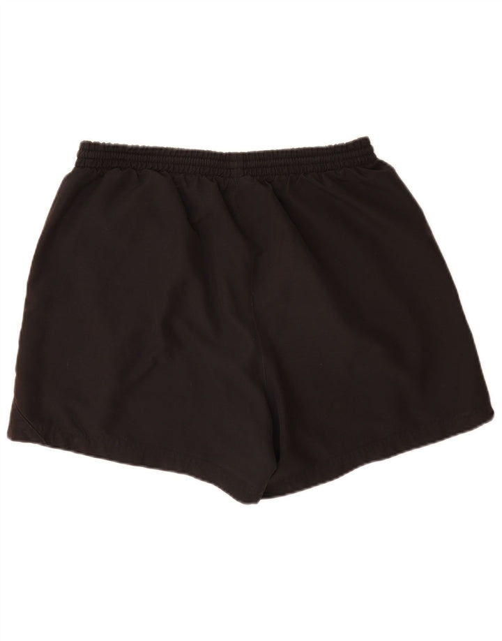 Pantaloncini sportivi da uomo ADIDAS grandi neri in poliestere