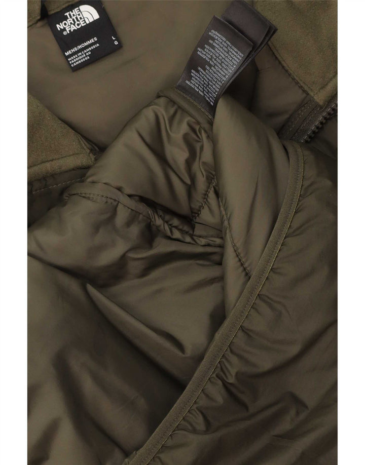 Giacca imbottita con fodera grafica da uomo The North Face UK 40 Large Verde Poliestere