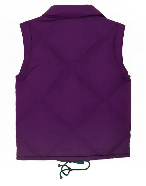 Gilet imbottito reversibile da uomo Lotto UK 40 Large Viola Poliestere