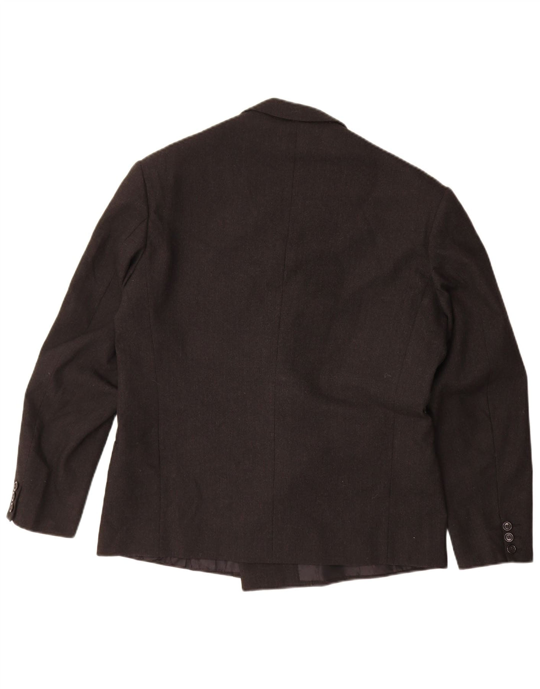 Giacca blazer doppiopetto vintage da uomo UK 38 media nera
