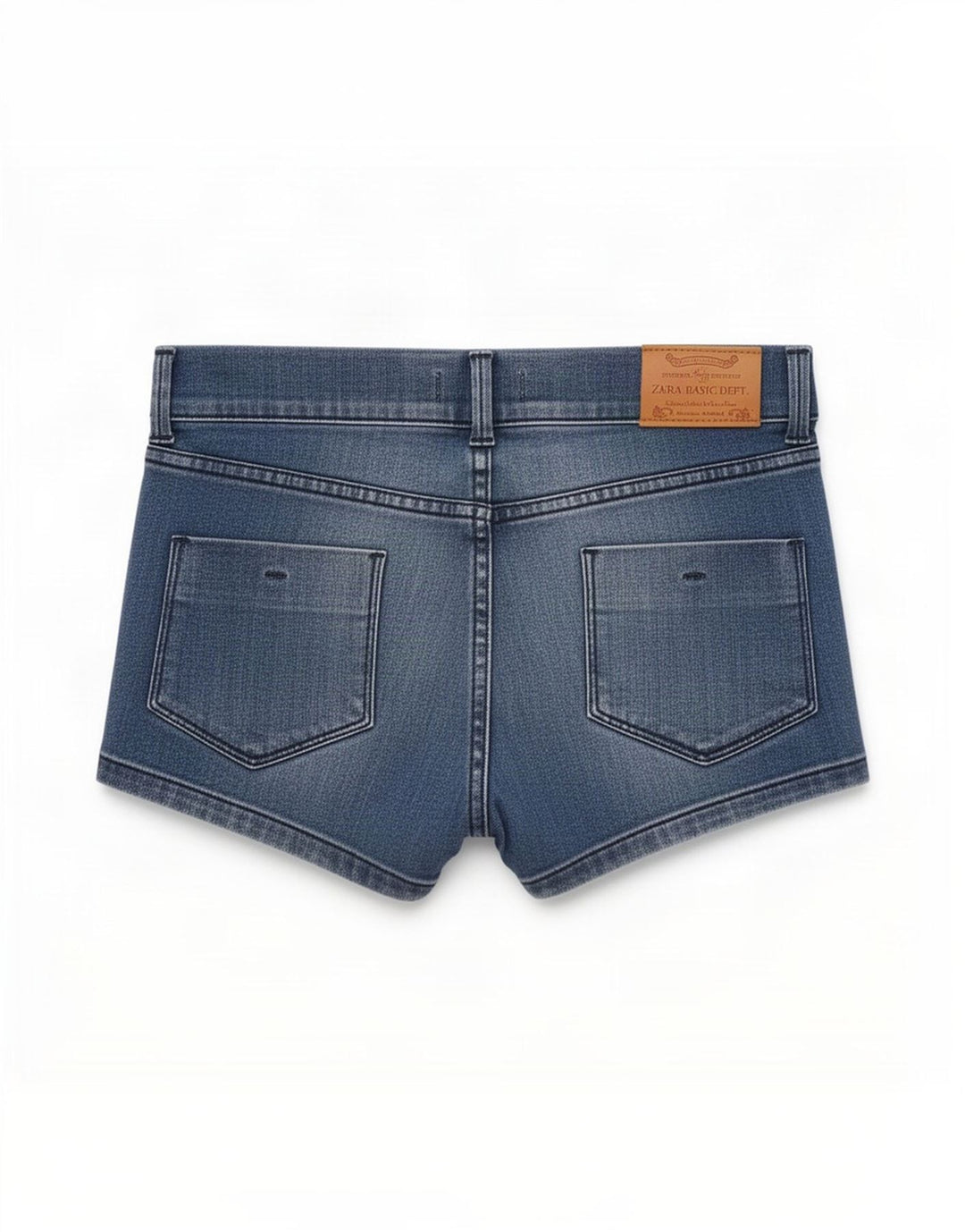 Pantaloncini di jeans da donna Zara EU 38 piccoli W28 cotone blu