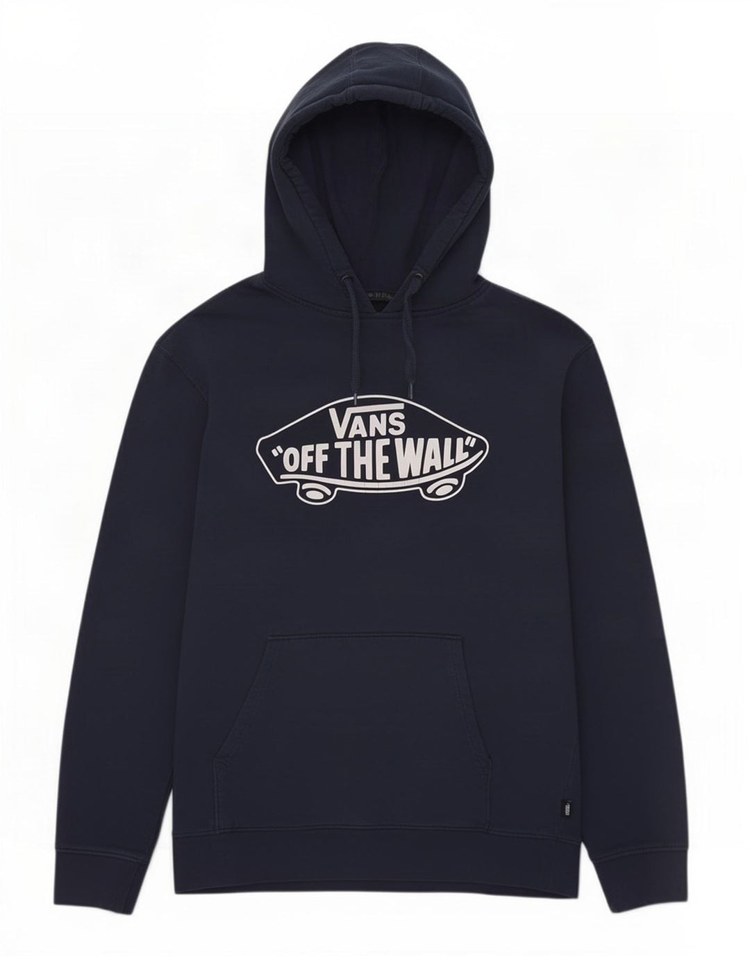 Felpa con cappuccio grafica da uomo Vans Large blu navy