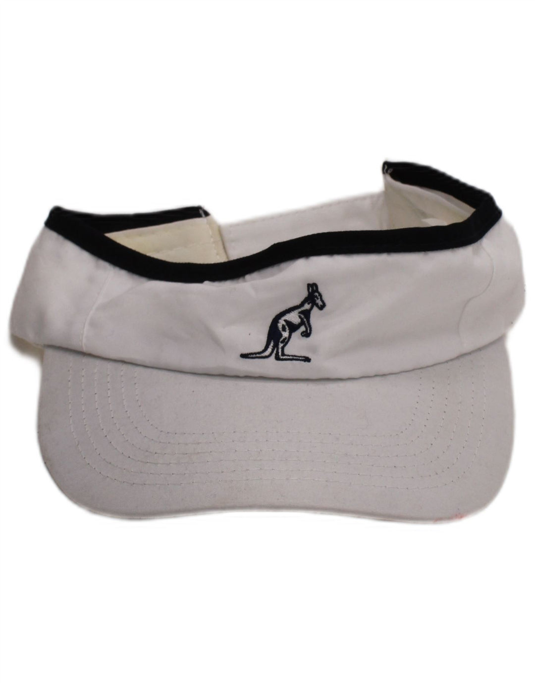 AUSTRALIAN L'ALPINA Cappellino con visiera grafica da donna Taglia unica Bianco Sportivo