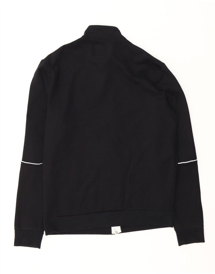 Giacca da ginnastica GUESS da uomo con grafica, piccola, in rayon color block nero