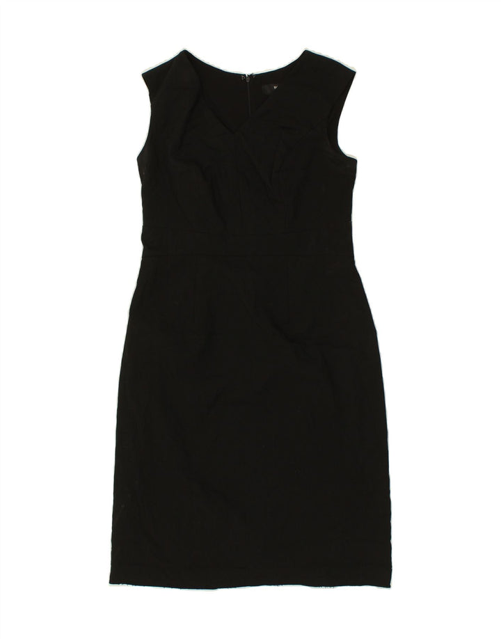 MOSSIMO Womens Stretch Sleeveless Sheath Dress US 8 Medium Black Polyester Vintage Mossimo and Second-Hand Mossimo from Messina Hembry 