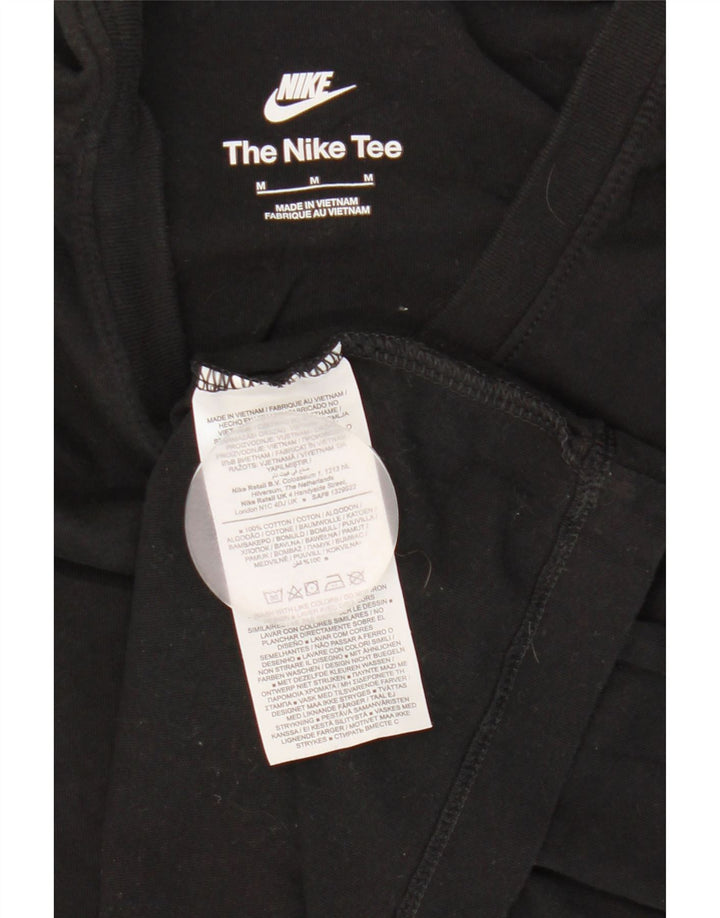 T-shirt da uomo Nike Top in cotone nero medio
