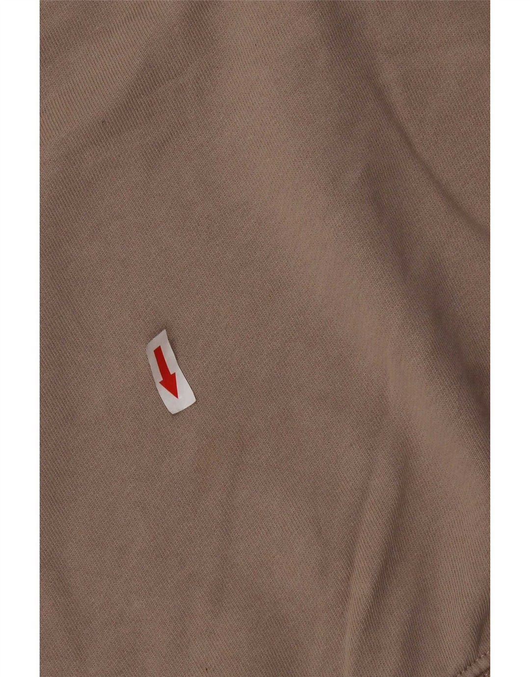 Felpa Zara da uomo in cotone beige medio