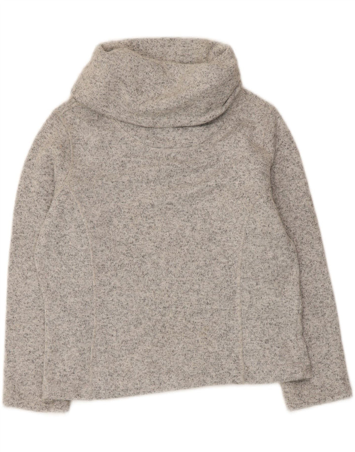 Top corto da donna in camicetta corta Mountain Warehouse UK 12 Grigio medio chiazzato