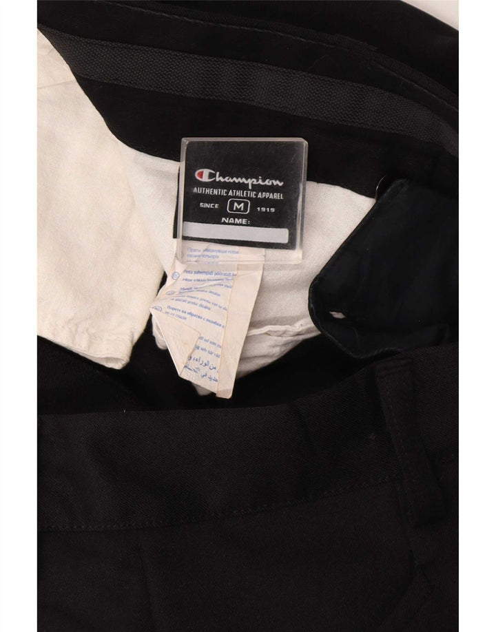 Pantaloni casual dritti da uomo Champion medi W32 L30 neri