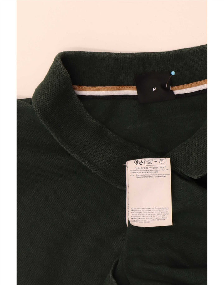 Polo da uomo Hugo Boss in cotone verde medio
