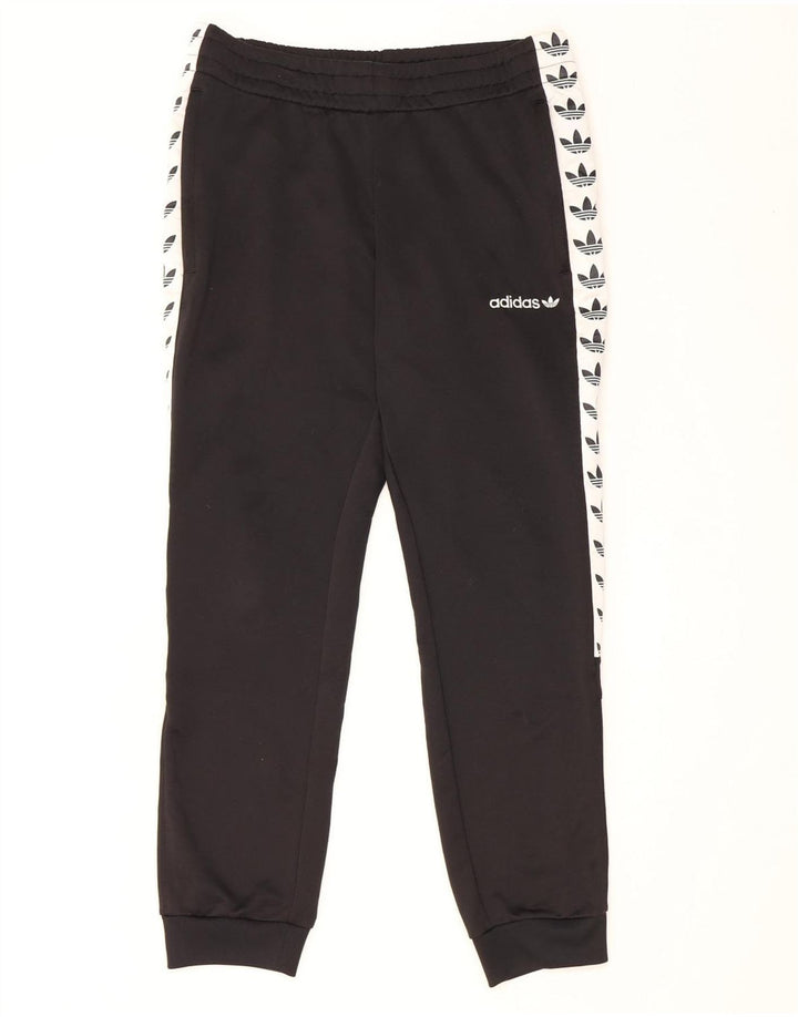 Pantaloni da tuta grafica da uomo Adidas Joggers Medium Black Colourblock