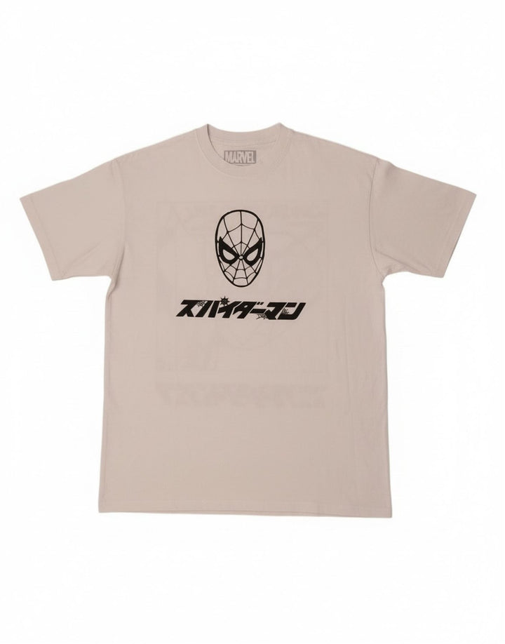 T-shirt con grafica Marvel da uomo Pull & Bear, colore bianco medio