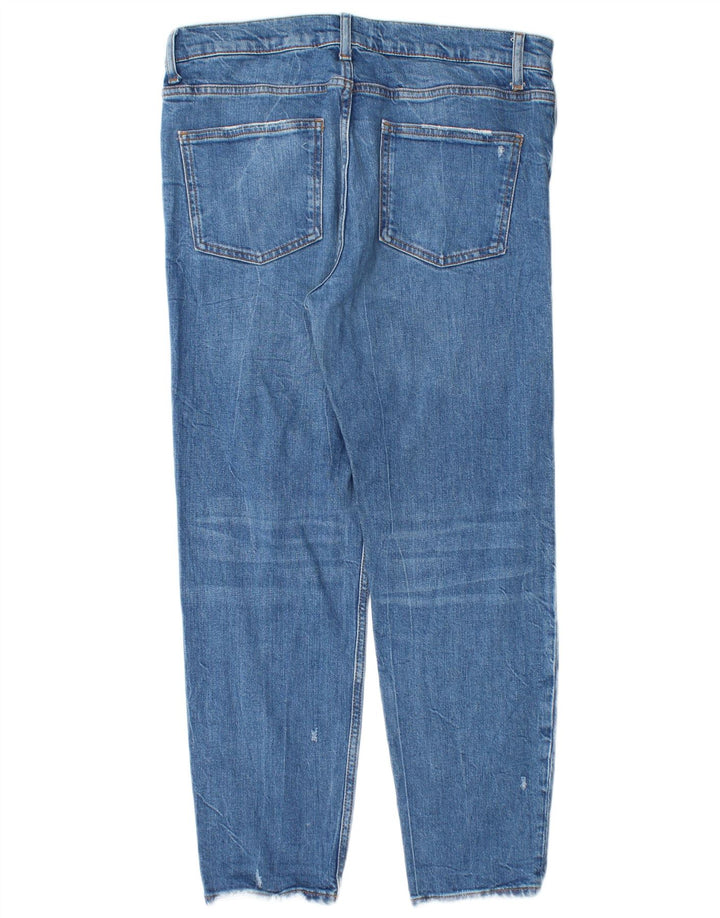 Jeans dritti da uomo Zara EU 40 medio W31 L26 blu