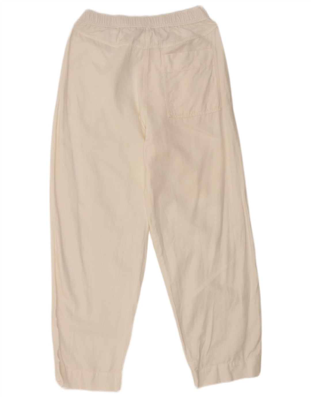 Pantaloni chino dritti da donna Cos in cotone bianco medio
