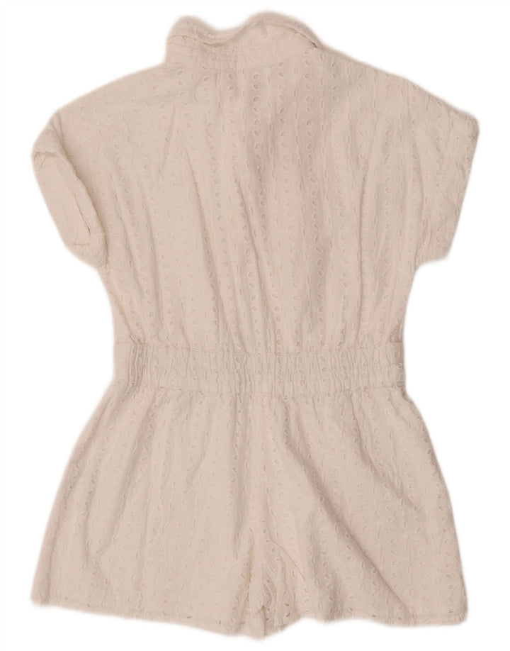 Tutina corta per bambina Zara 9-10 anni Bianca