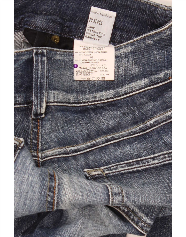 Jeans Bootcut da donna Diesel W27 L29 cotone blu
