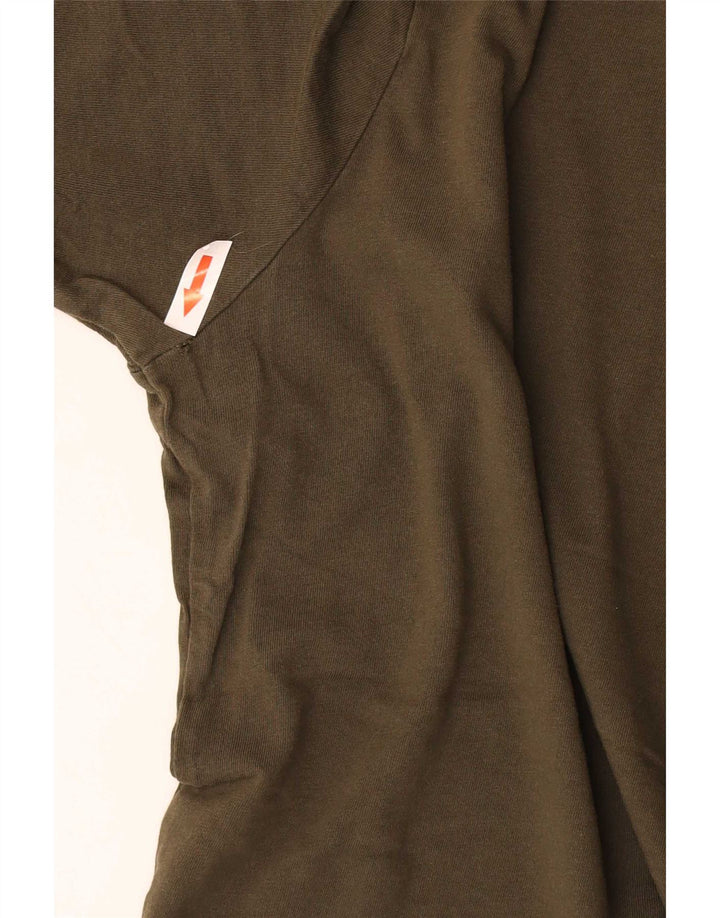 T-shirt grafica da uomo Puma media cachi