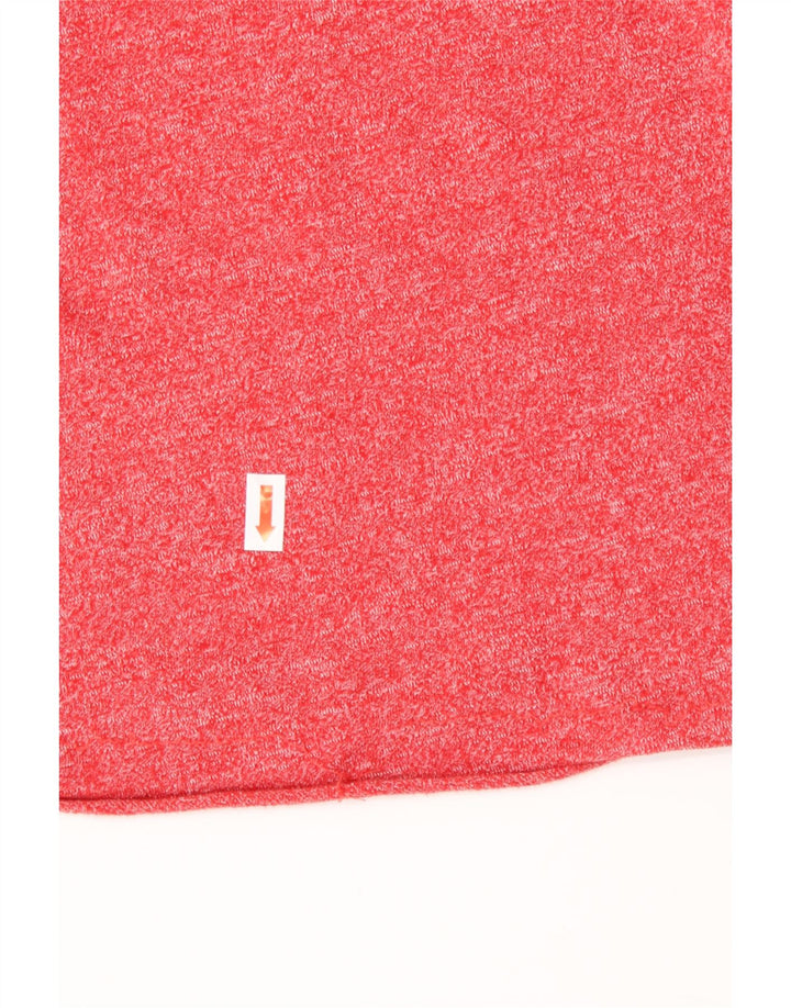 T-shirt grafica da uomo SUPERDRY Top piccola in cotone rosso