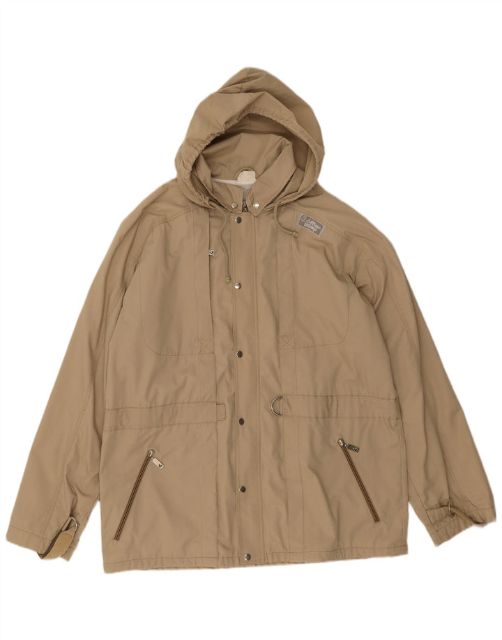 Giacca Parka con cappuccio da uomo Loffler UK 38 Beige medio
