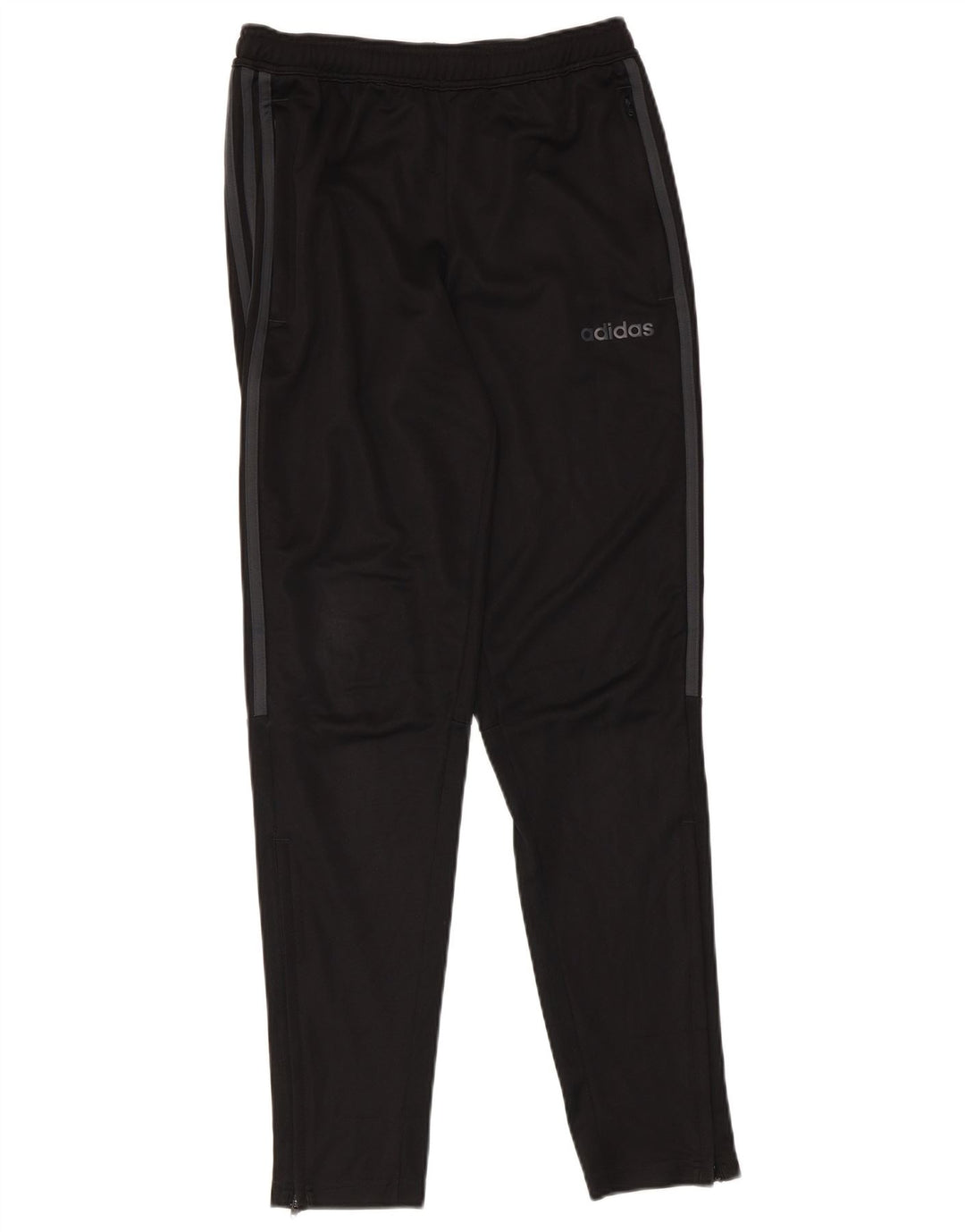 Pantaloni da tuta ADIDAS Aeroready da uomo piccoli in poliestere nero