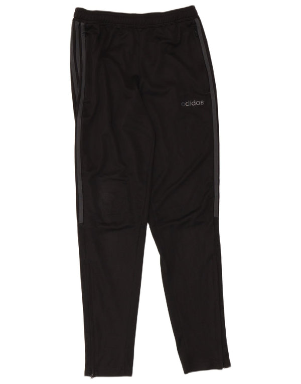 Pantaloni da tuta ADIDAS Aeroready da uomo piccoli in poliestere nero
