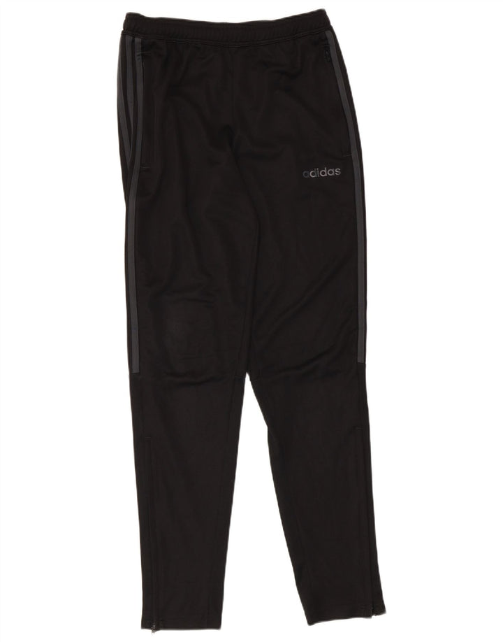 Pantaloni da tuta ADIDAS Aeroready da uomo piccoli in poliestere nero