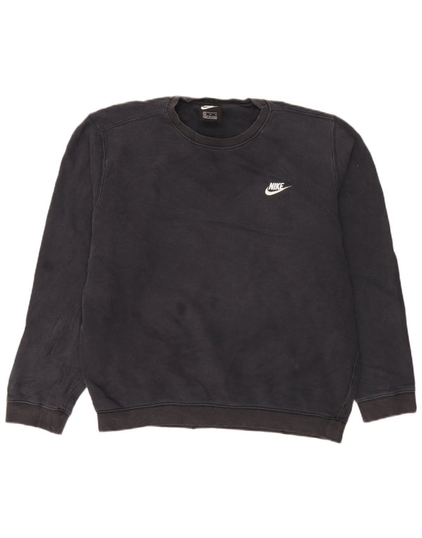 Felpa Nike Uomo Maglione XL Nero Cotone