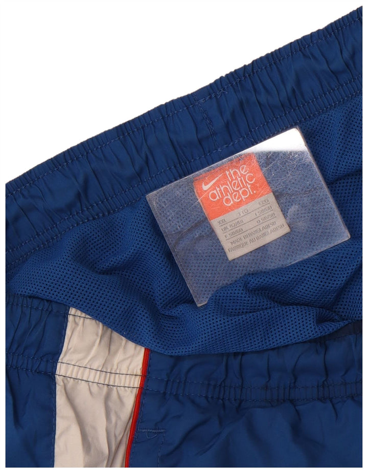 Pantaloncini sportivi da uomo Nike 2XL Blu Colourblock