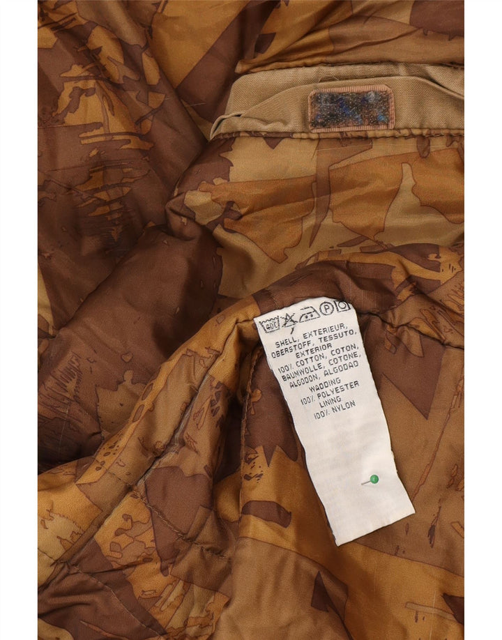 Giacca pratica da uomo con cappuccio O'Neill UK 40 grande cotone beige