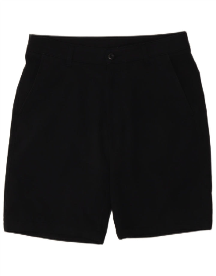 Pantaloncini chino da uomo Under Armour W32 poliestere nero medio