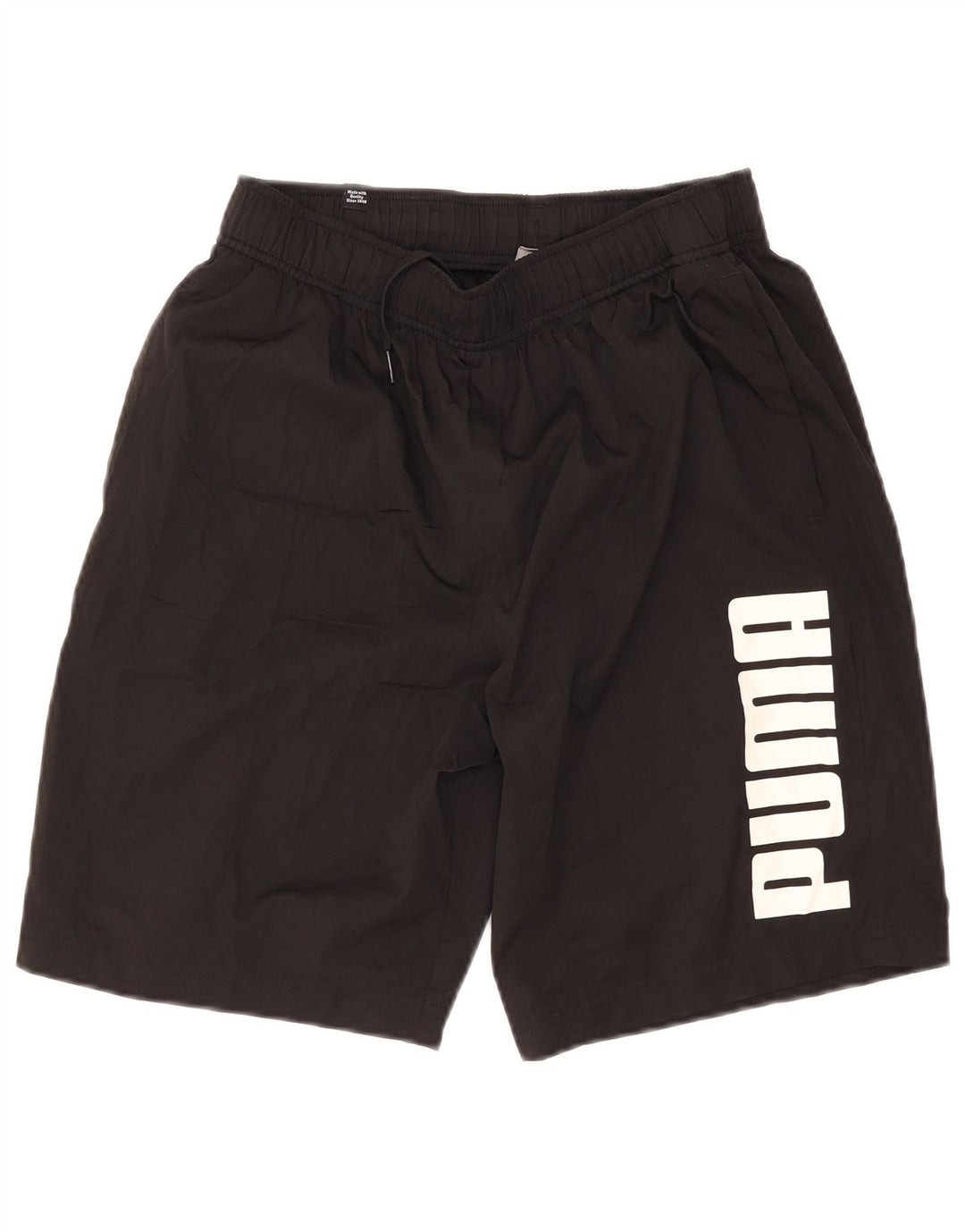Pantaloncini sportivi grafici da uomo Puma Medium Black Poliestere