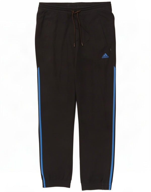 Adidas Pantaloni da tuta da uomo Joggers Medium Nero Poliestere
