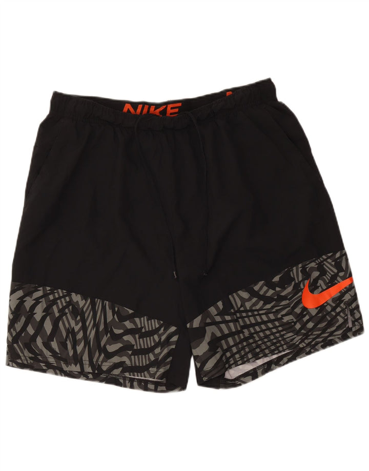 Pantaloncini sportivi Nike Dri Fit Graphic Standard da uomo XL poliestere nero