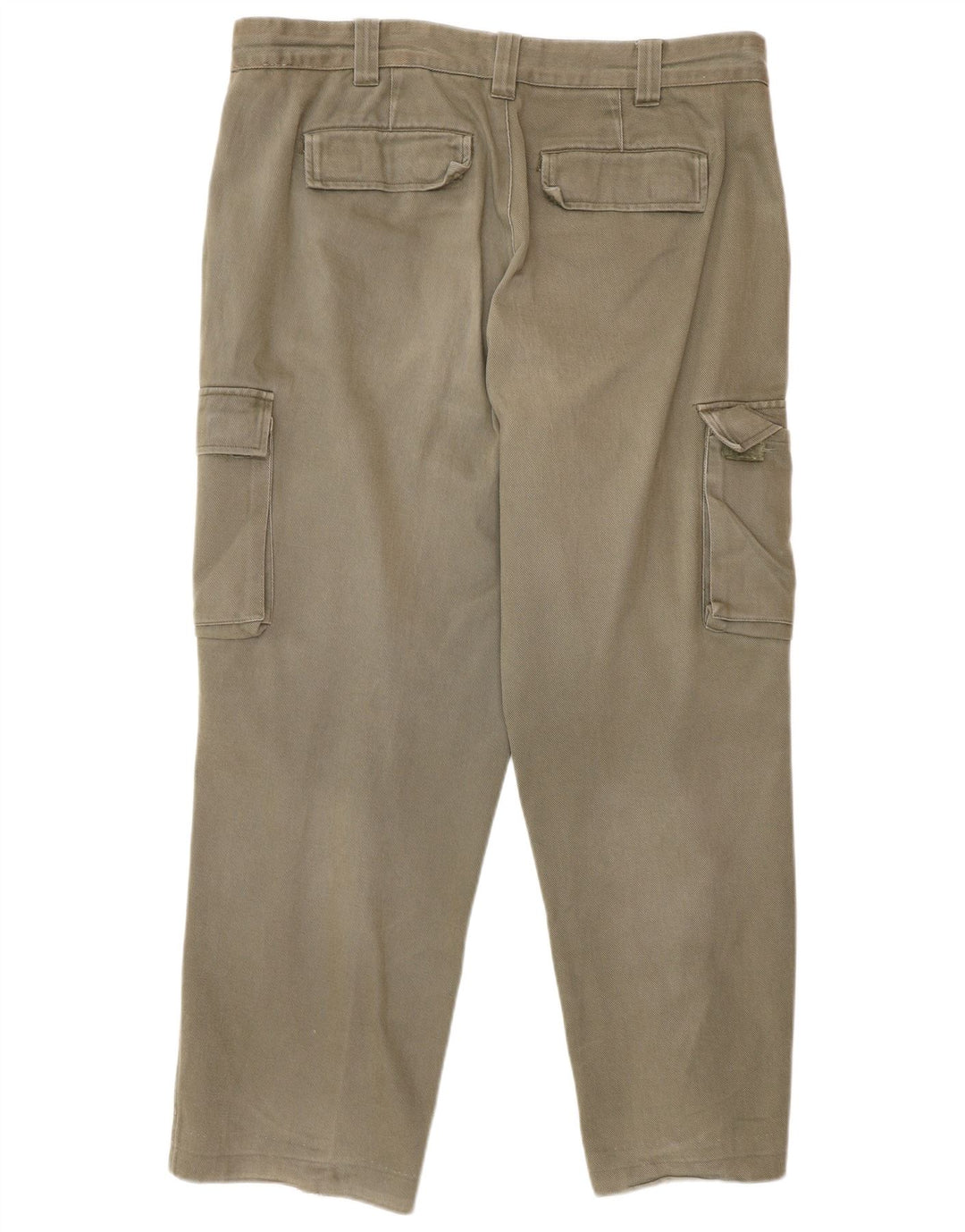 Pantaloni cargo dritti da uomo Timberland W36 L27 in cotone beige