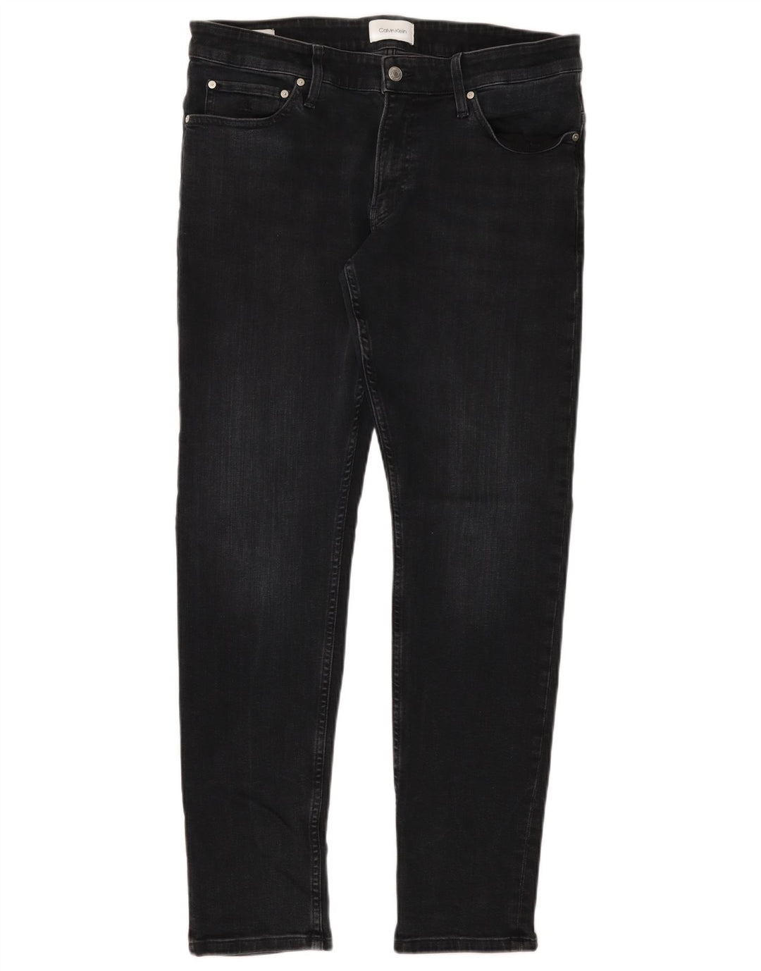 Jeans slim da uomo Calvin Klein W33 L32 cotone nero