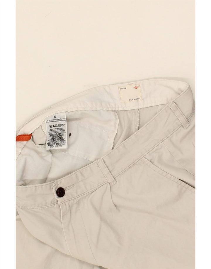 DOCKERS Mens Chino Shorts W32 Medium  Off White Cotton Vintage Dockers and Second-Hand Dockers from Messina Hembry 