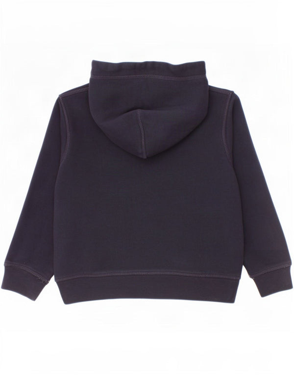 Maglione con cappuccio grafico per ragazzi Tommy Hilfiger 4-5 anni in cotone blu navy