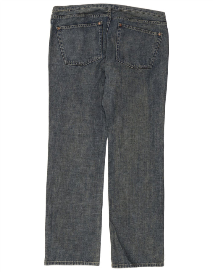Jeans dritti da uomo Dkny W36 L32 in cotone blu