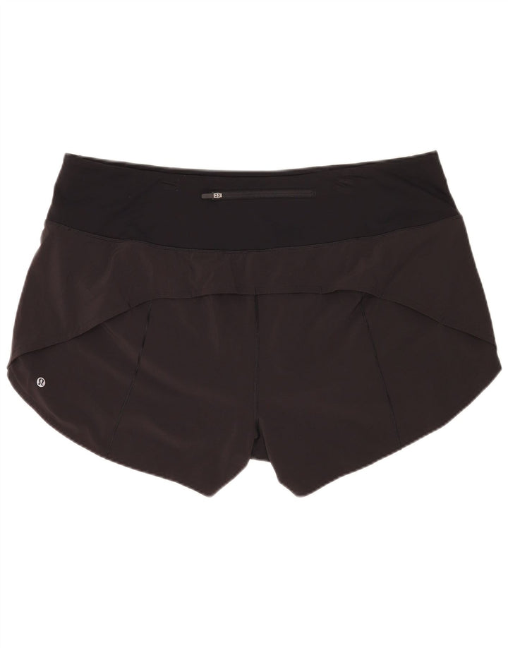 Pantaloncini sportivi da donna Lululemon US 18 2XL Poliestere nero